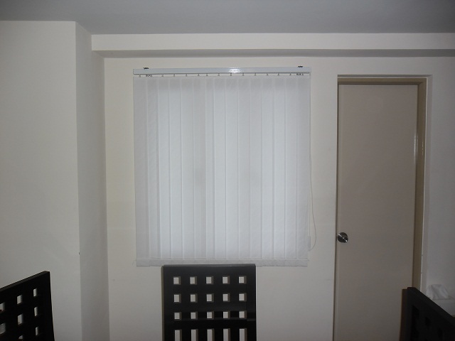 Installed Fabric Vertical Blinds at Malate Manila