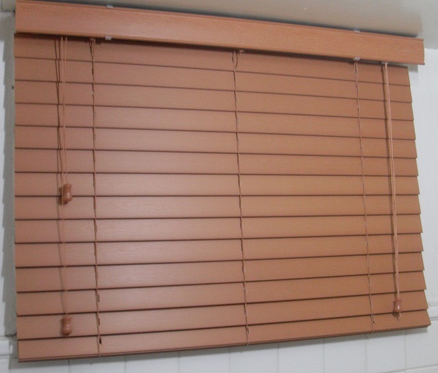Faux Wood Blinds - Birch in Color