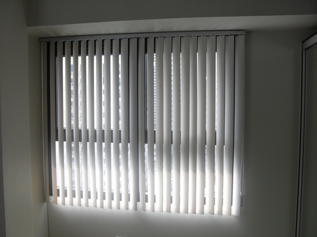 PVC Vertical Blinds at The Fort Residences
