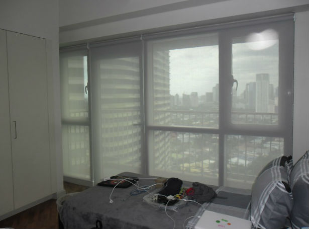 Sunscreen Roller Shades for Penthouses