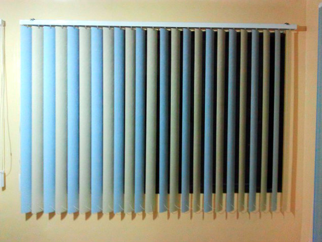 PVC Vertical Blinds Installed at Las Piñas City, Philippines