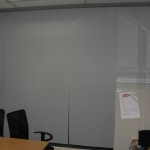 Installed PVC Vertical Blinds at Antel Corporate Center Makati City Philippines