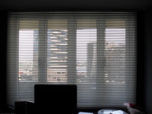 Miniblinds Installed at Otigas Ave. Pasig City Philippines