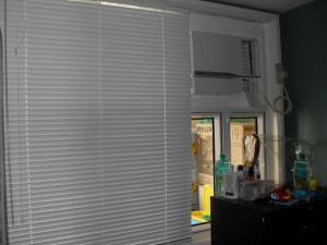 Ortigas Ave. Pasig City Philippines Installation of Miniblinds