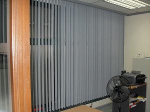 PVC Vertical Blinds Installed at Makati City Philippines