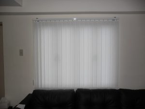 Installation of Fabric Vertical Blinds at Malate Manila