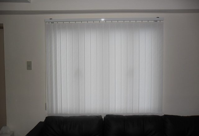 Installation of Fabric Vertical Blinds at Malate Manila