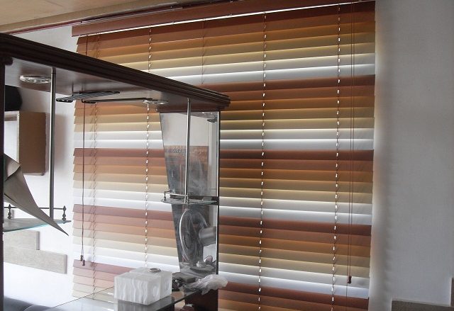 Installed faux wood blinds at Cityland Mandaluyong Executive, Mandaluyong City