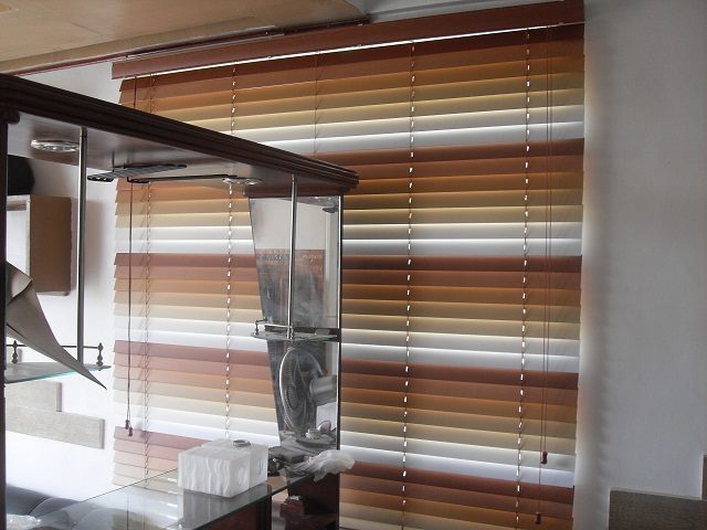 Installed faux wood blinds at Cityland Mandaluyong Executive, Mandaluyong City