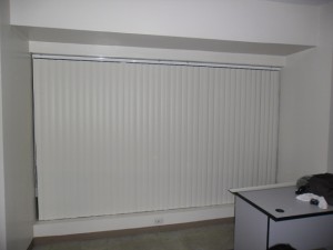 Cityland Pasong Tamo Tower Makati City Installation of Vertical Blinds