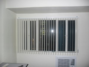 Installation of PVC vertical Blinds at Pasong Tamo Makati City