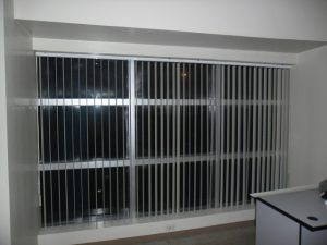 Installed PVC vertical blinds at Cityland Pasong Tamo, Makati City