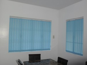 Fabric Vertical Blinds at The Glens at Park Spring, San Pedro, Laguna