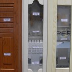 Design options for French type accordion door