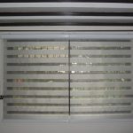 Partially Open Combi Blinds with a Code G102 Cream