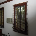 Wooden Blinds When Open – #365 Walnut