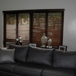 Installed Real Wood Blinds at Quezon City, Philippines