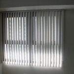 PVC Vertical Blinds at The Fort Residences