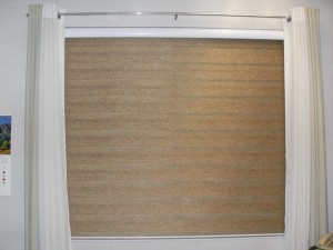 Combi Blinds: G327 Walnut