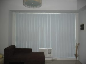 PVC Vertical Blinds Installed at Caloocan City, Philippines
