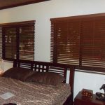 Faux Wood Blinds Installed at San Antonio Village,Makati