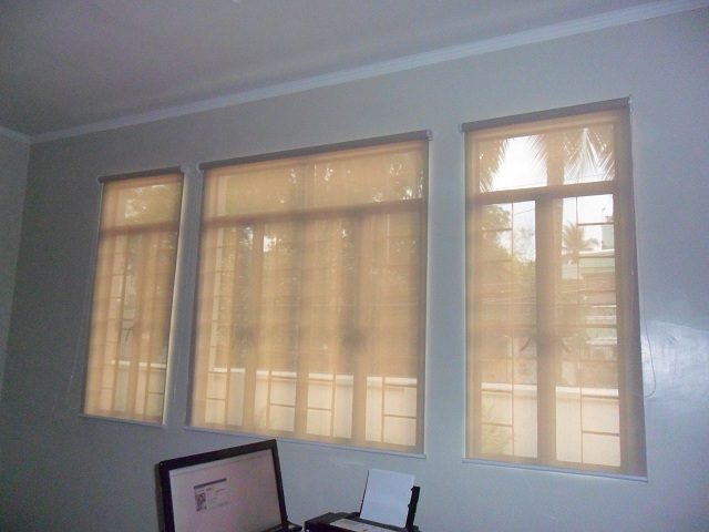 Roller Blinds Installation at Cavite City, Philippines