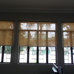 A4015 Khaki Color of Sunscreen Roller Blinds with 95% UV Blockage