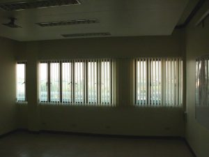 Fabric Vertical Blinds Installation in Greenbelt, Makati City