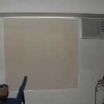 Blackout Roller Blinds: R8212 Lt.Beige Installed at Ermita Manila , Philippines