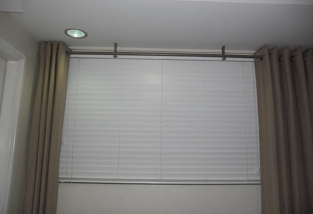 Wooden Blinds Installed at Marikina City , Philippines