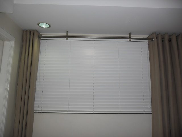 Wooden Blinds Installed at Marikina City , Philippines