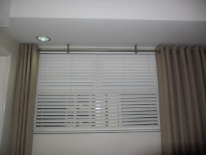 Wood Blinds 361 WHITE Installed at Marikina City, Philippines