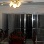 Fabric Vertical Blinds Installed in Taytay, Rizal, Philippines