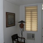 Combi Blinds:G302 Rattan Installed at Makati City, Philippines