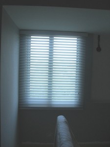 Wooden Blinds Installed at Malabon, Metro Manila, Philippines