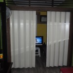 PVC Accordion Door Installed at Intramurus Manila, Philippines