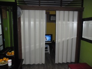 PVC Accordion Door Installed at Intramurus Manila, Philippines