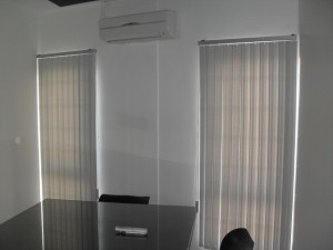 PVC Vertical Blinds Installed at Parañaque City, Philippines