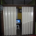 Accordion Door Regular “WHITE ASH” Installed at Intramurus Manila, Philippines