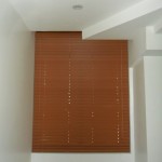 Birch Color of Fauxwood Blinds