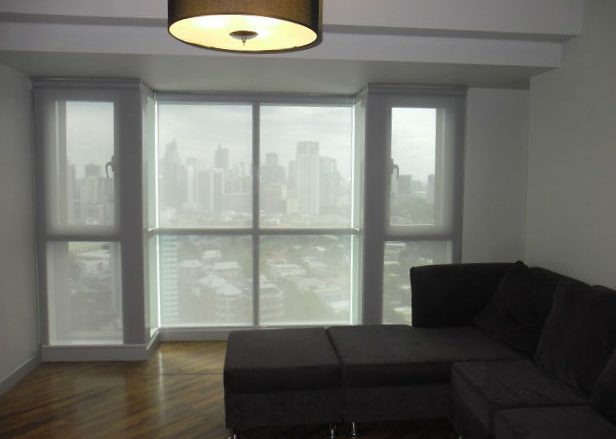 Sunscreen Roller Shades Installation in Rockwell, Makati City, Philippines