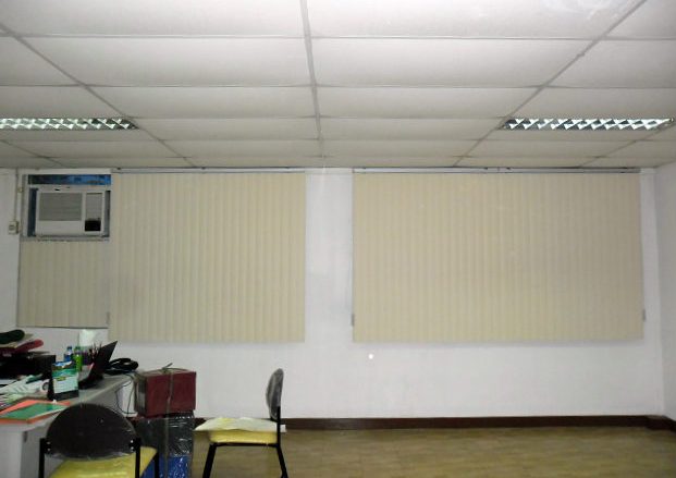 PVC Vertical Blinds Installed at Taguig City, Philippines