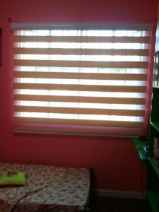 Combi Blinds "G332 IVORY" Installed at Antipolo City, Philippines