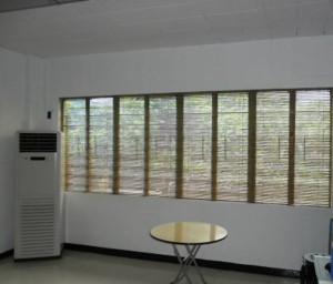 Mini Blinds "HONEY MAPLE" Installed in Cavite City, Philippines