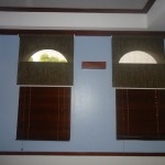 Wooden Blinds and Roller Blinds for Arched Windows
