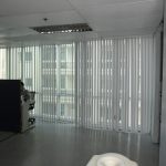 PVC Vertical Blinds Installed in Taguig City, Philippines