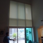 Roller Blinds “W5001 WHITE” Installed at San Juan City, Philippines