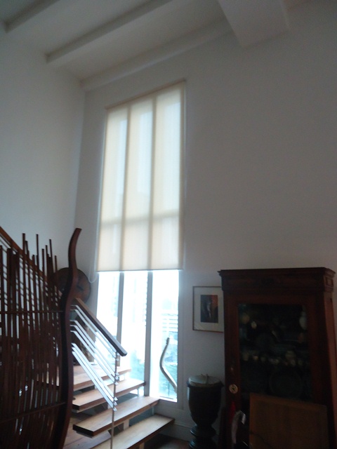 Fixed Window with Roller Blinds Installation at San Juan City, Philippines