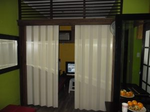 Accordion Door as Room Partition in Ortigas City, Philippines