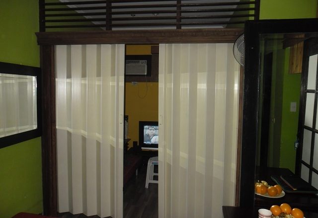 Accordion Door as Room Partition in Ortigas City, Philippines